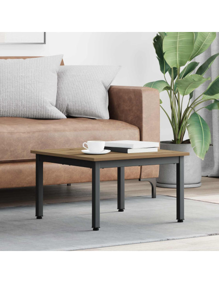 Tavolino da salotto Rovere Artigianale 60 x 60 x 36 cm