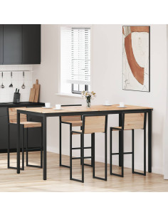 Tavolo da bar Naturale 110 x 55 x 105 cm Pino massello