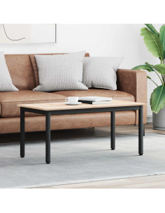 Tavolino da salotto Naturale 100 x 50 x 45 cm Pino massello