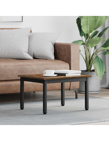 Tavolino da salotto Quercia Fumosa 60 x 50 x 36 cm