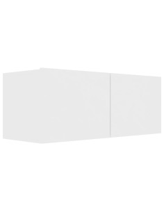 Set Mobili Porta TV 8 pz Bianco in Legno Multistrato