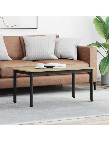 Tavolino da salotto Sonoma 100 x 50 x 45 cm Legno multistrato