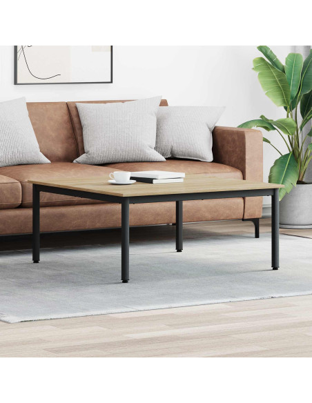 Tavolino da salotto Sonoma 100 x 100 x 45 cm Legno multistrato