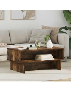 Tavolino da salotto Rovere fumé 80 x 46 x 35 cm