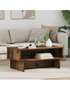 Tavolino da salotto Legno vecchio 80 x 46 x 35 cm