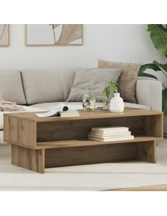 Tavolino da salotto Rovere artigianale 100 x 46 x 35 cm