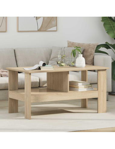 Tavolino da salotto Rovere Sonoma 90 x 50 x 45 cm