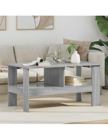 Tavolino da salotto Grigio Sonoma 90 x 50 x 45 cm