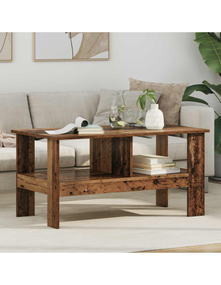 Tavolino da salotto Legno vecchio 90 x 50 x 45 cm