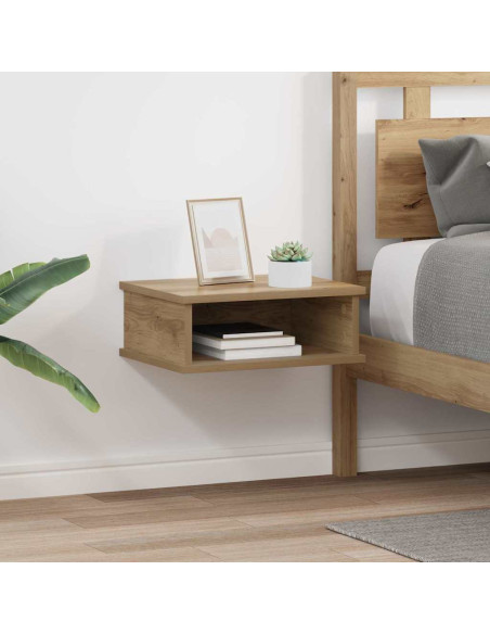 Comodino 2 pcs Rovere artigianale 40 x 31 x 15 cm