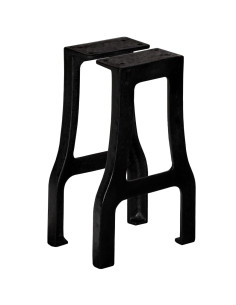 Gambe per Panca 2 pz a Forma di A in Ghisa