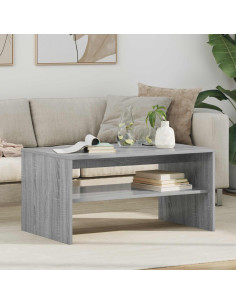 Tavolino da salotto Grigio Sonoma 80 x 50 x 40 cm