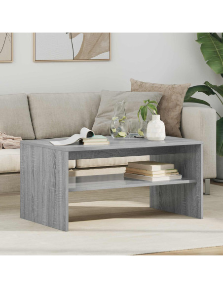 Tavolino da salotto Grigio Sonoma 80 x 50 x 40 cm