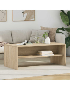 Tavolino da salotto Rovere Sonoma 100 x 50 x 40 cm