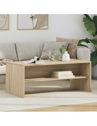 Tavolino da salotto Rovere Sonoma 100 x 50 x 40 cm