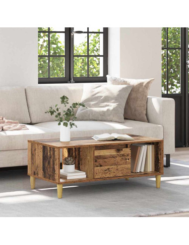 Tavolino da salotto Legno vecchio 90 x 50 x 26.5 cm