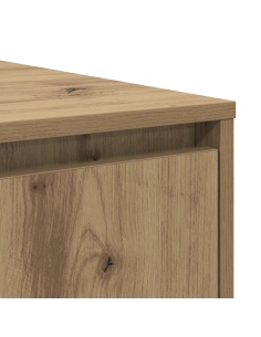 Tavolino da salotto rovere artigianale 80 x 80 x 31 cm