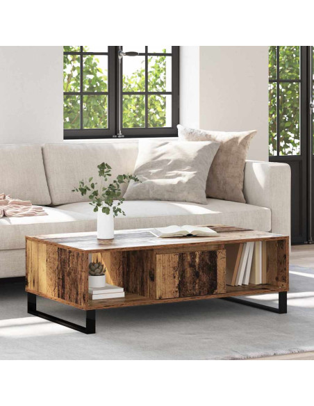 Tavolino da salotto Legno vecchio 104 x 60 x 35 cm