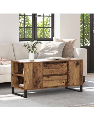 Tavolino da salotto Legno vecchio 102 x 44,5 x 50 cm