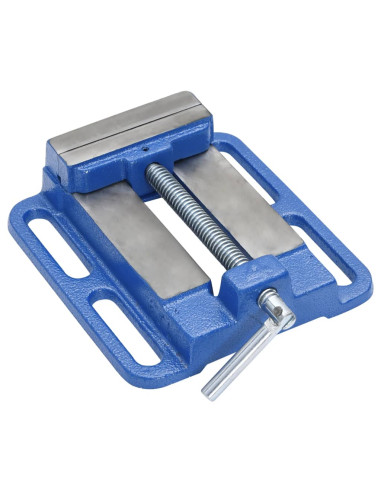 Morsa per Trapano Blu 100 mm in Ghisa