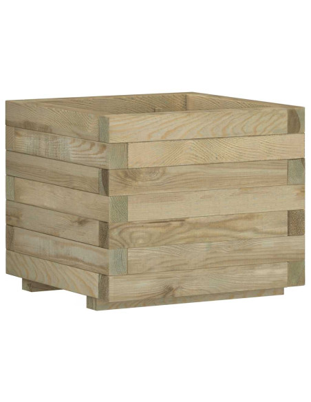 Letto Rialzato 50x50x40 cm Quadrato in Legno