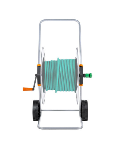 Carrello Avvolgitubo per Tubo Flessibile 110 m 1/2" o 80 m 3/4"