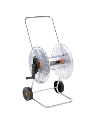 Carrello Avvolgitubo per Tubo Flessibile 80 m 1/2" o 50 m 3/4"