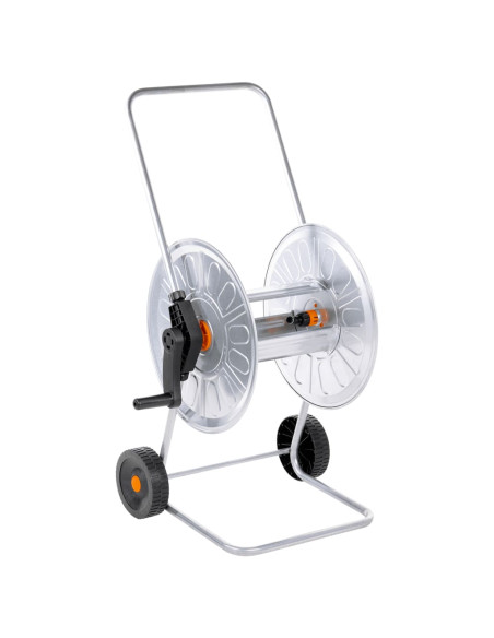 Carrello Avvolgitubo per Tubo Flessibile 80 m 1/2" o 50 m 3/4"