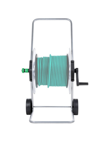 Carrello Avvolgitubo per Tubo Flessibile 80 m 1/2" o 50 m 3/4"