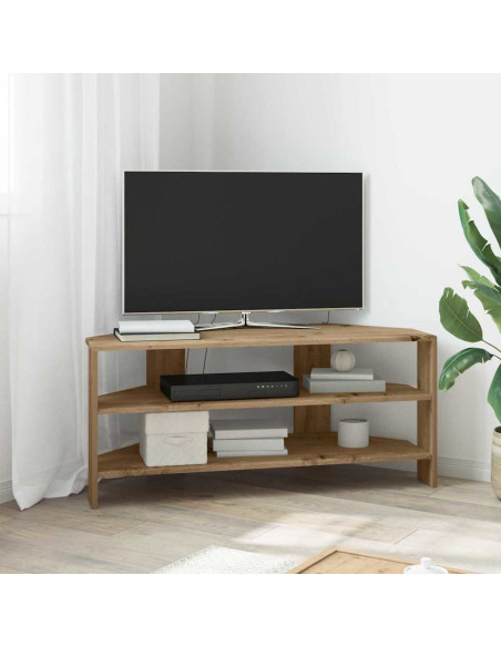 MobileTVAngolare Rovere artigianale 102x40,5x45cm