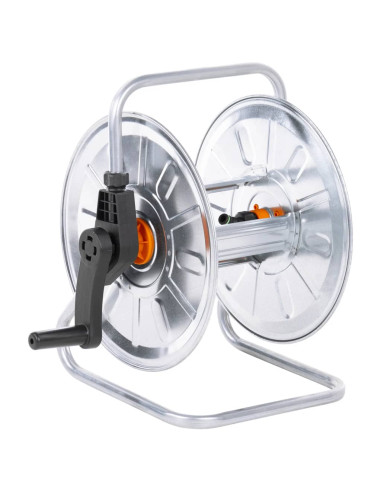 Avvolgitubo a Parete per Tubo 50 m 1/2" in Acciaio