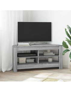 MobileTVAngolare Grigio Sonoma 102 x 40,5 x 45 cm