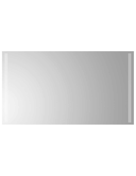 Specchio da Bagno con Luci LED 90x50 cm