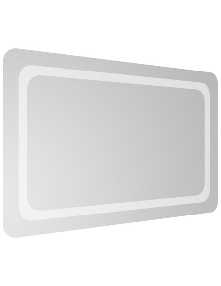 Specchio da Bagno con Luci LED 50x80 cm