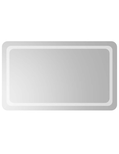 Specchio da Bagno con Luci LED 100x60 cm