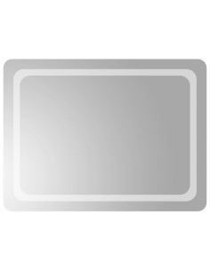 Specchio da Bagno con Luci LED 60x80 cm