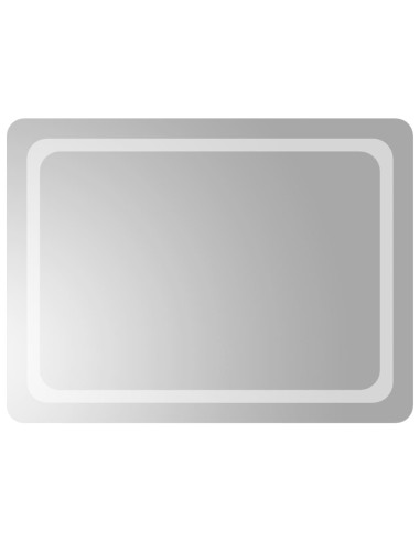 Specchio da Bagno con Luci LED 60x80 cm