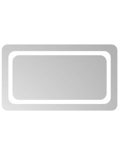 Specchio da Bagno con Luci LED 70x40 cm