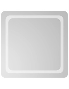 Specchio da Bagno con Luci LED 60x60 cm