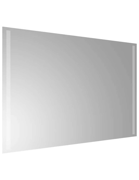 Specchio da Bagno con Luci LED 90x60 cm