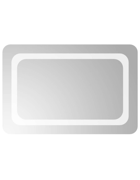 Specchio da Bagno con Luci LED 60x40 cm