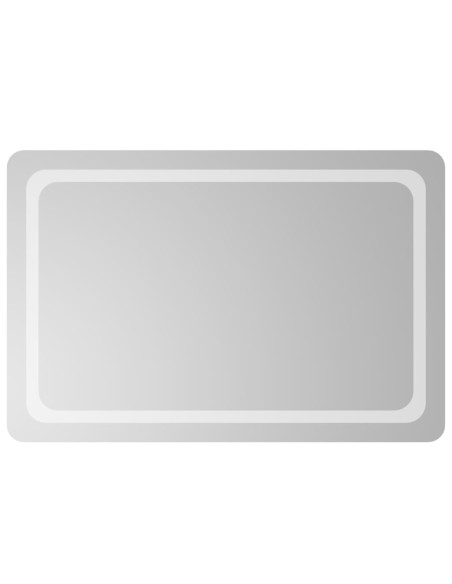 Specchio da Bagno con Luci LED 60x90 cm