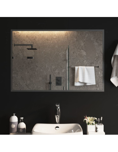 Specchio da Bagno con Luci LED 60x90 cm