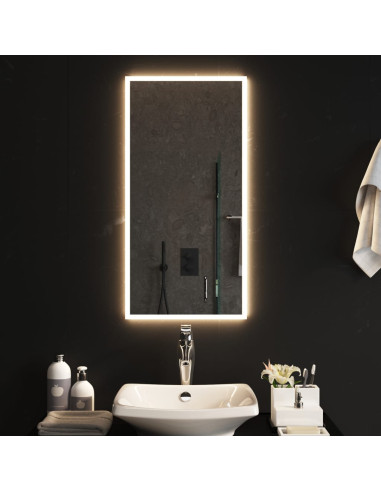 Specchio da Bagno con Luci LED 40x80 cm