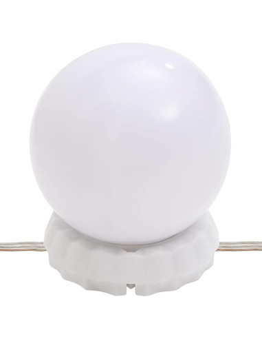 Specchio da Parete con Luci LED 40x100 cm Vetro Rettangolare