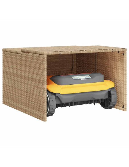 Garage per Robot Tosaerba Beige 86x90x52/57 cm in Polyrattan