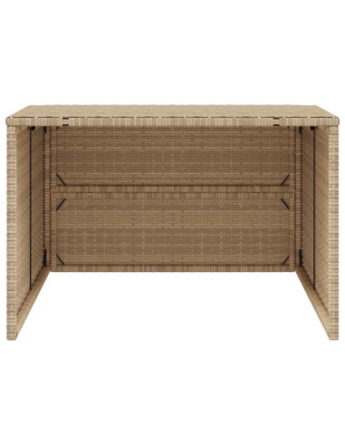 Garage per Robot Tosaerba Beige 86x90x52/57 cm in Polyrattan