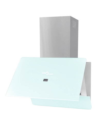 Cappa in Vetro Temperato Bianca 600 mm