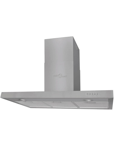 Cappa Piatta Inossidabile 900 mm