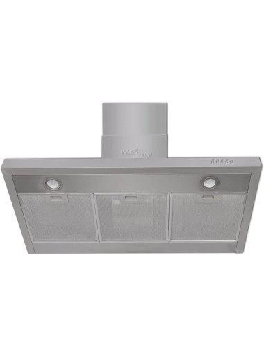 Cappa Piatta Inossidabile 900 mm